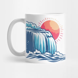 Waterfall Sun Mug